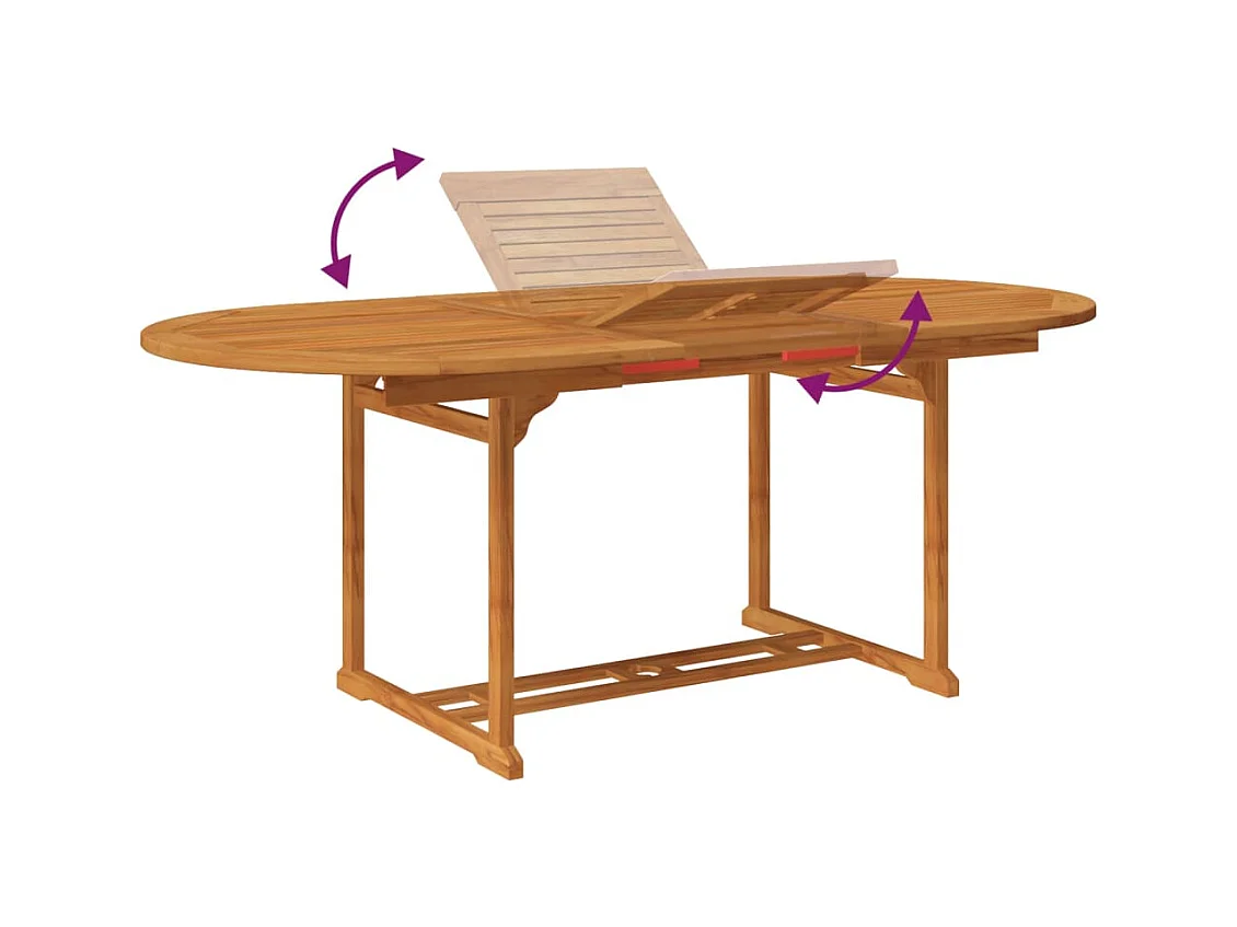 Brunello  Ensemble à manger de jardin 5 pcs Bois d'acacia massif