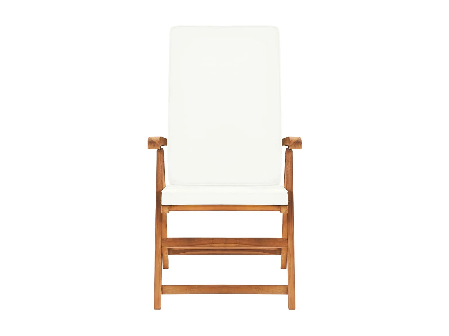 Zoran  Ensemble à manger de jardin 5 pcs coussins Bois de teck massif