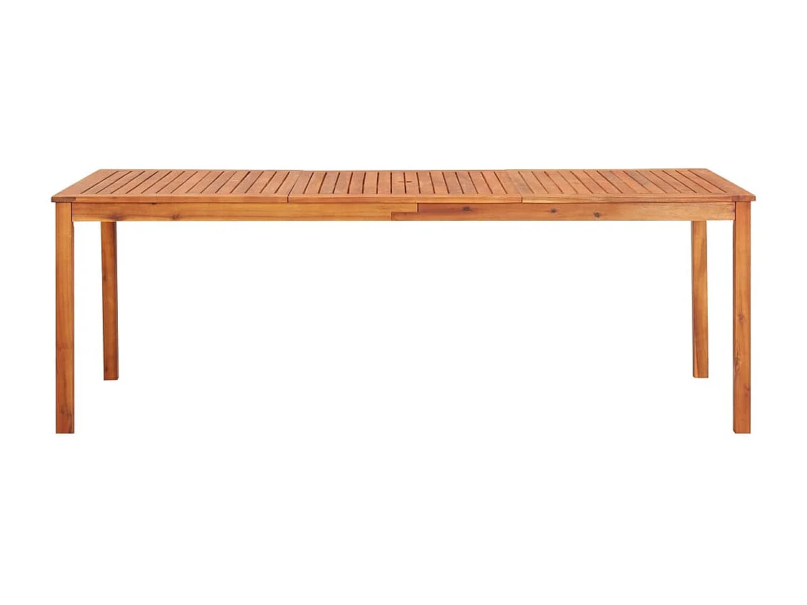 Ulvin  Set comedor de jardín 9 pzas y cojines madera maciza de acacia