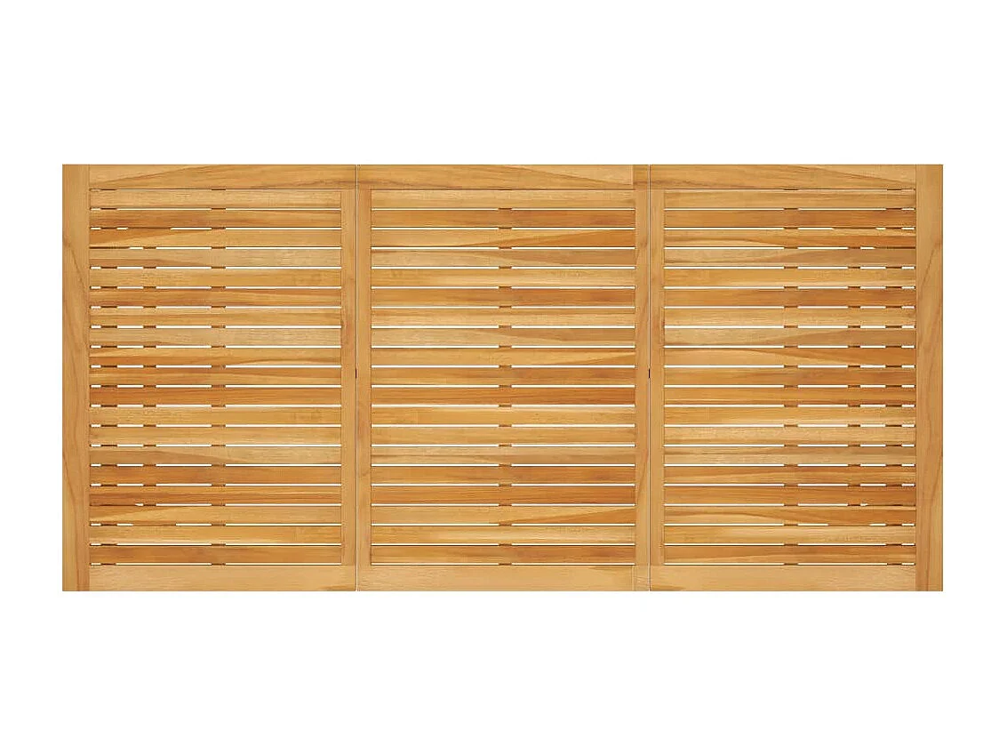 Prolenta Premium -  Ensemble à manger de jardin 7 pcs Gris foncé