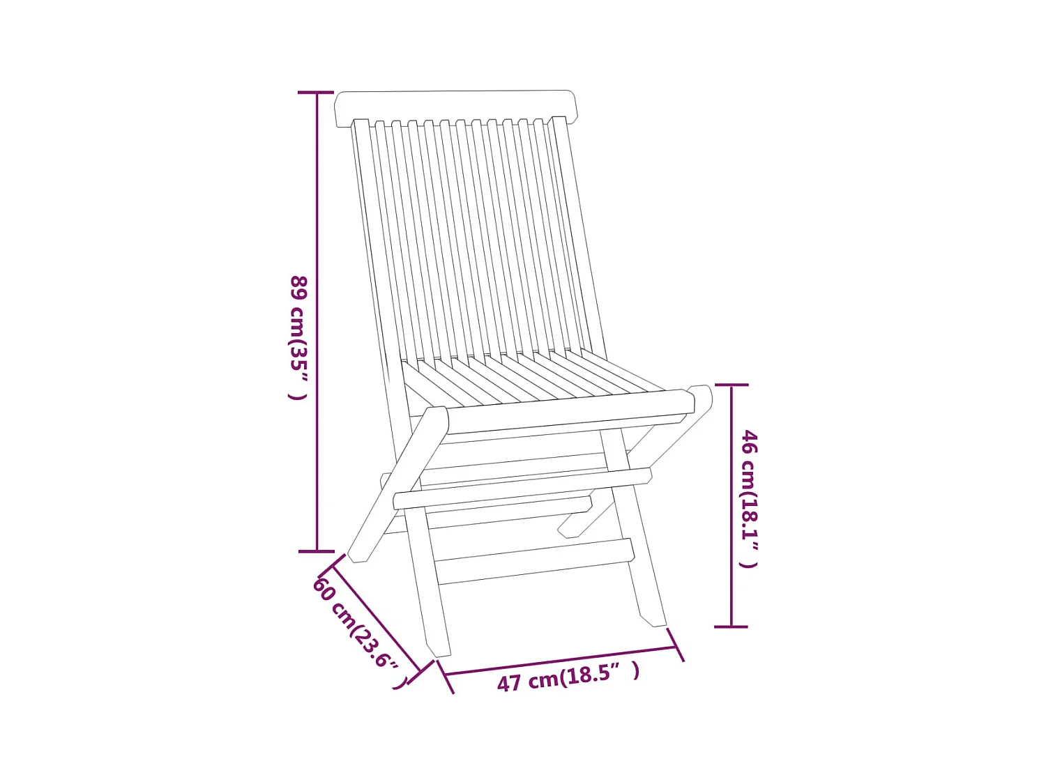 Prolenta Premium -  Ensemble à manger de jardin 3 pcs Bois de teck massif