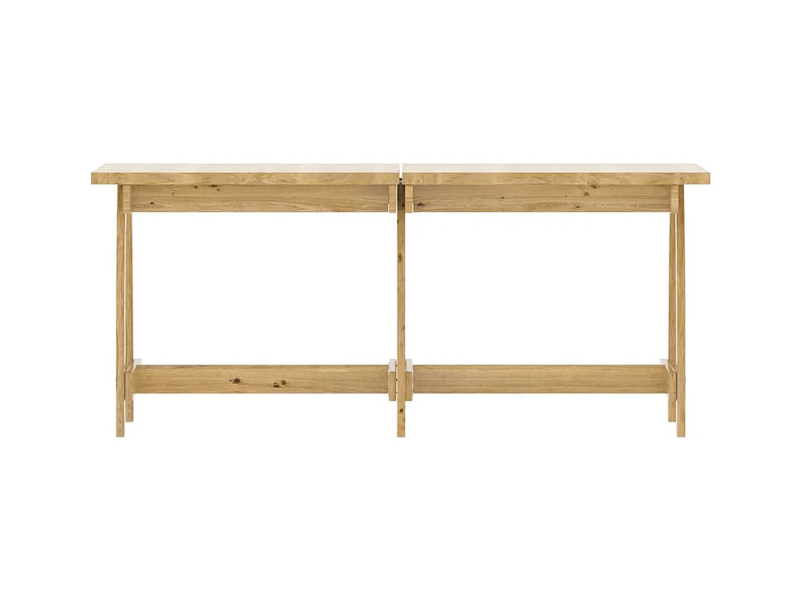 Philippe-Joseph  Ensemble à manger de jardin 3 pcs Bois de pin imprégné