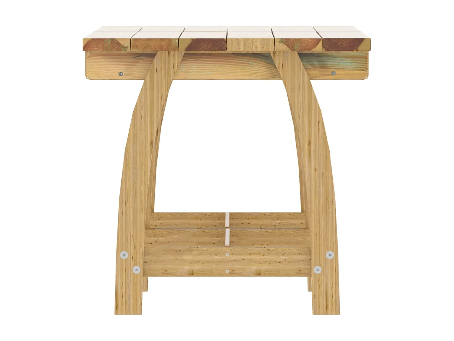 Philippe-Joseph  Ensemble à manger de jardin 3 pcs Bois de pin imprégné