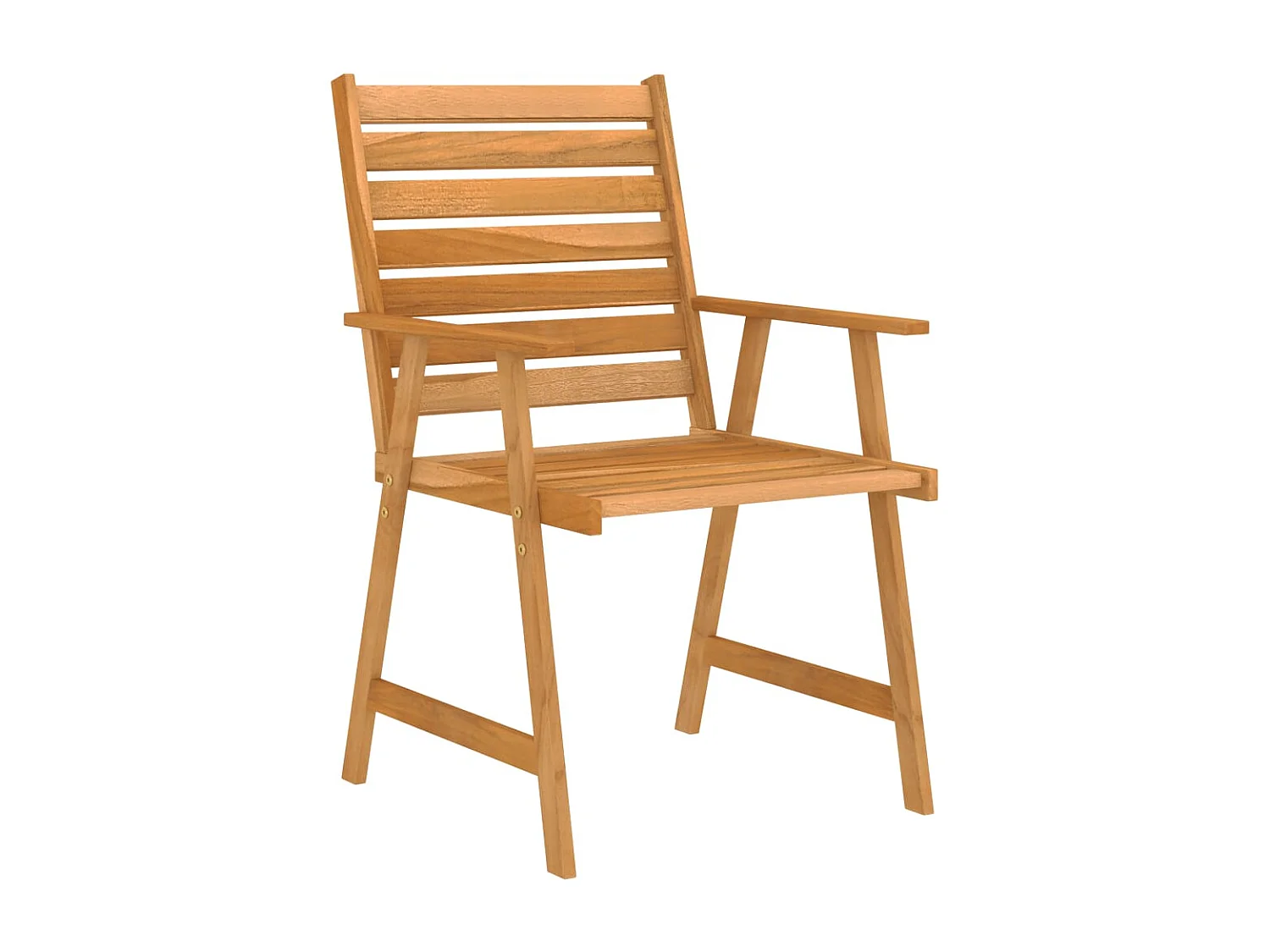 Sylindra  Ensemble à manger de jardin 7 pcs Bois d'acacia solide
