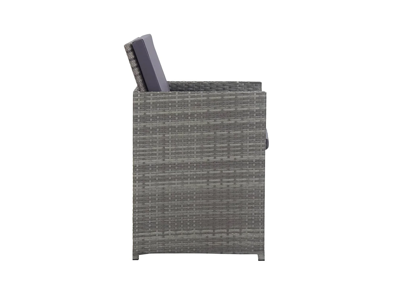 Fultondale  Ensemble à manger d'extérieur avec coussins 9pcs résine tressée