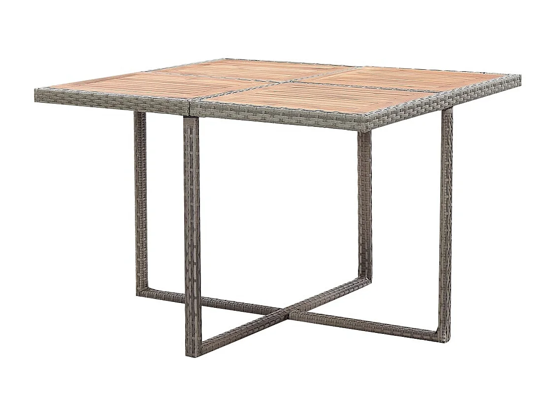 Fultondale  9-delige Tuinset met kussens poly rattan antraciet