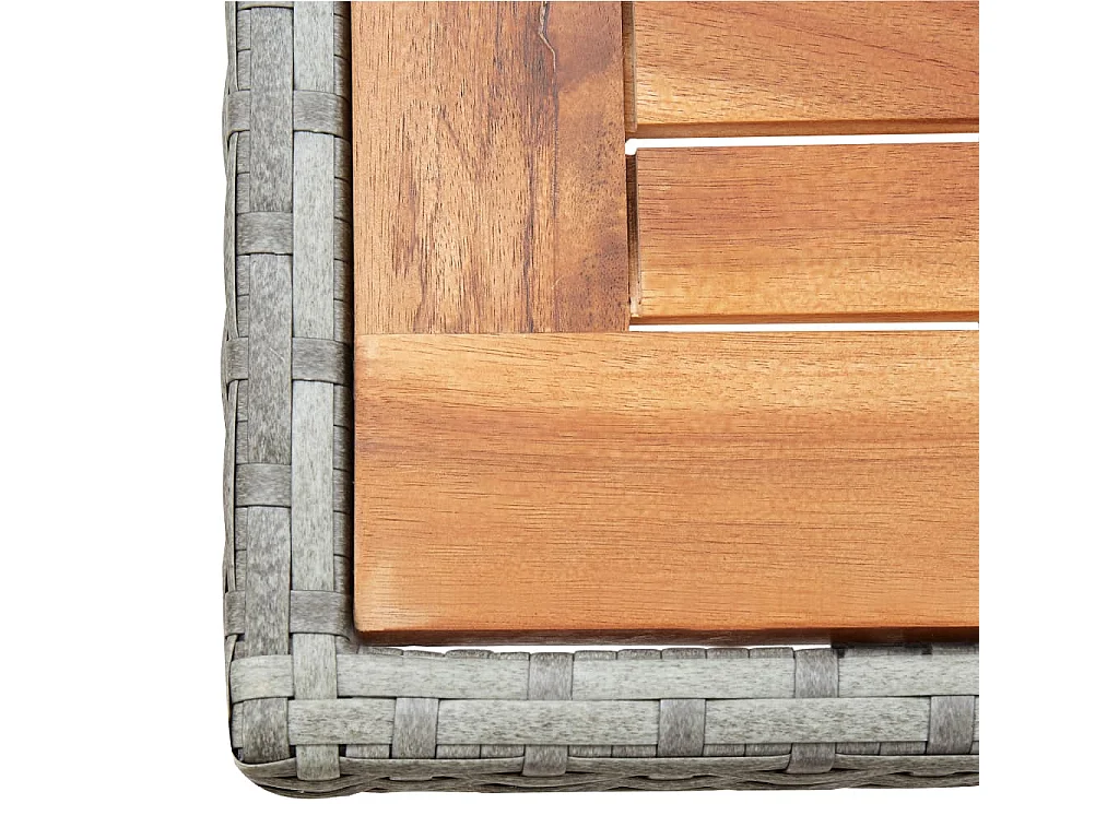 Fultondale  9-delige Tuinset met kussens poly rattan antraciet