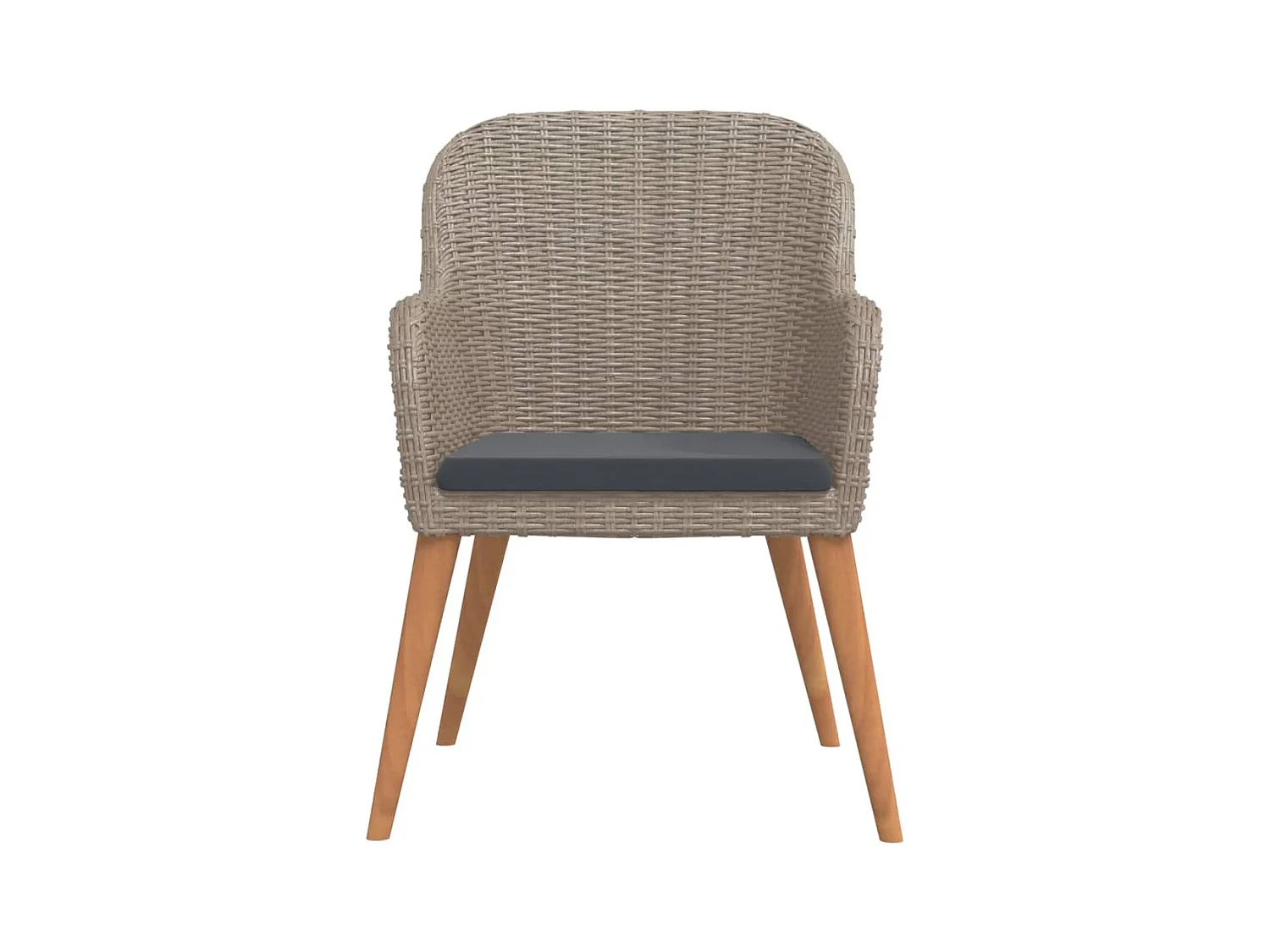 Coole  3-delige Tuinset met kussens bruin