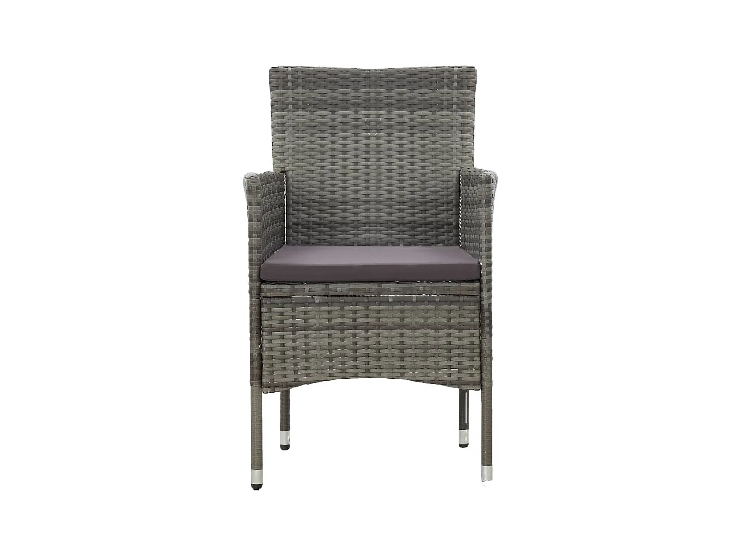 Havron  11-delige Tuinset poly rattan grijs