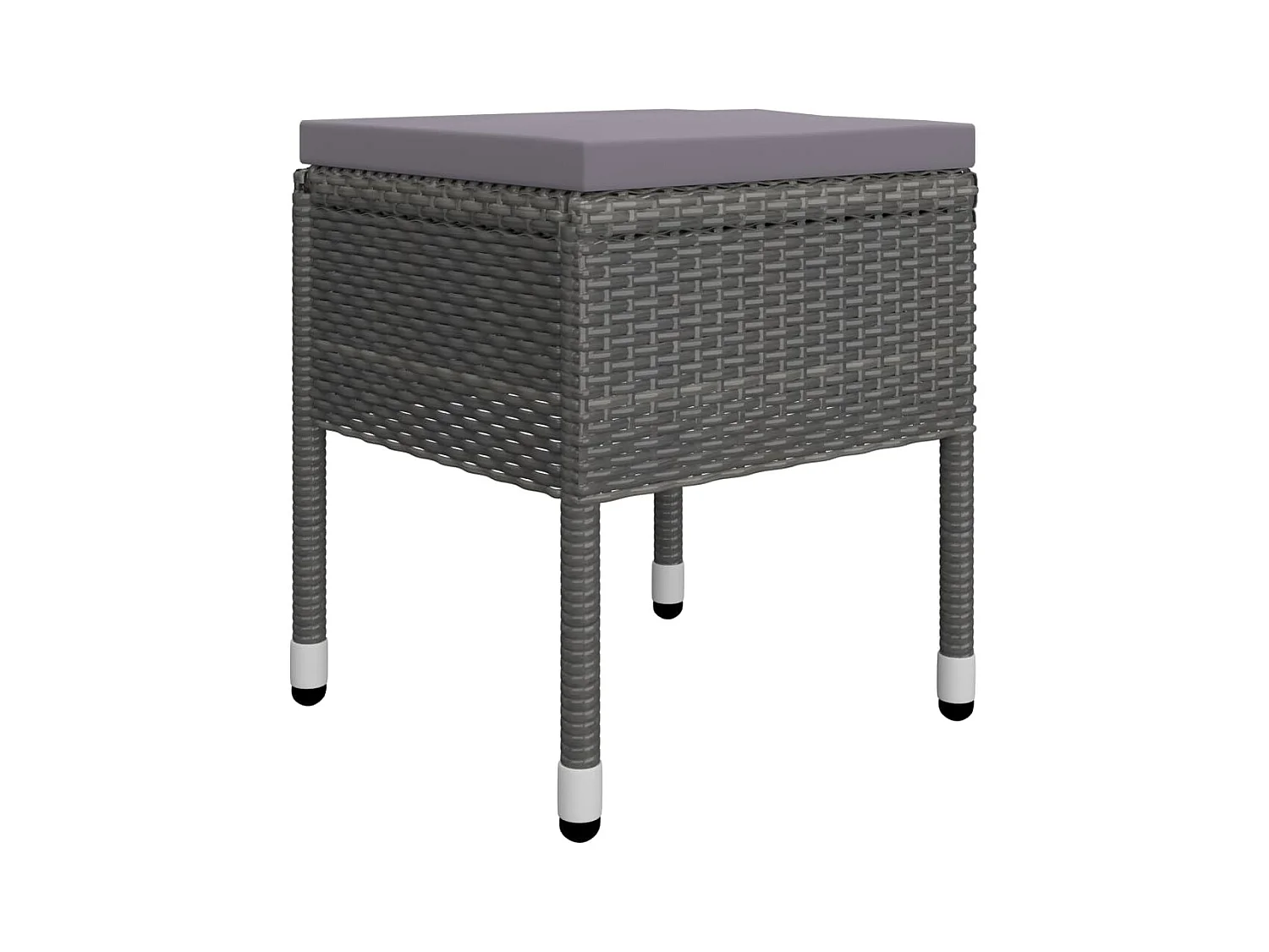 Nesira  Ensemble à manger de jardin 7 pcs Gris