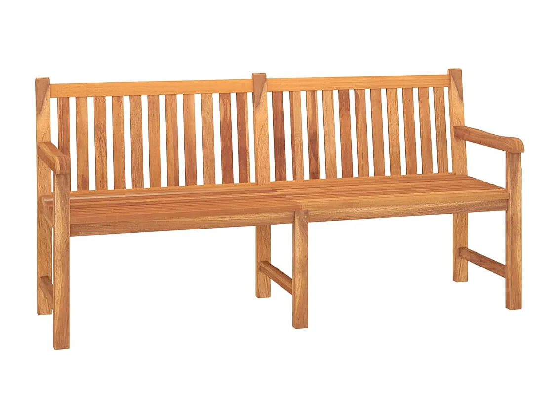 Kemale  Juego de comedor para jardín 5 piezas madera maciza de teca