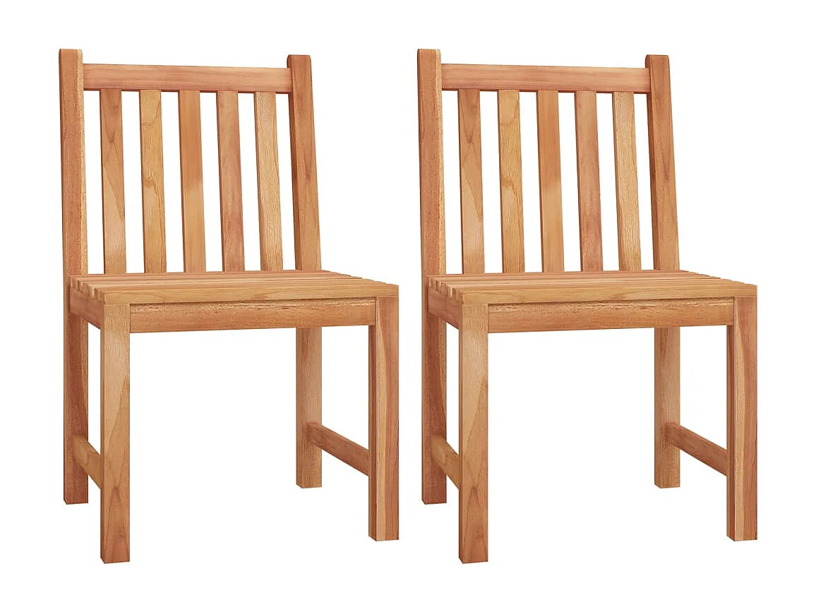 Kemale  Juego de comedor para jardín 5 piezas madera maciza de teca