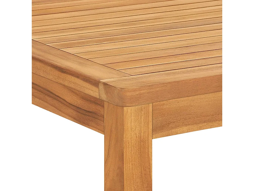 Garden Furniture -  Ensemble à manger de jardin 5pcs Bois de teck massif