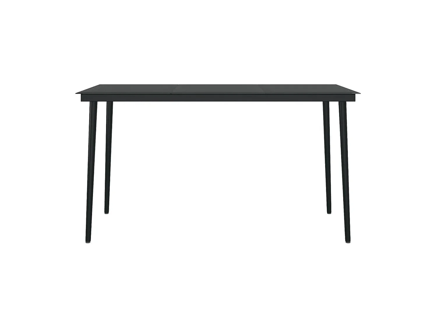 Georgia Ann  5-delige Tuinset zwart