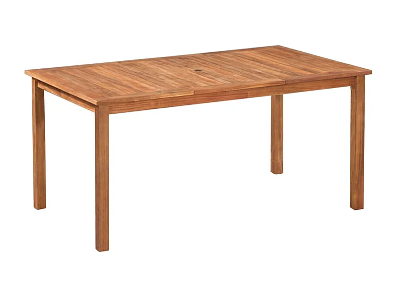 Claire-Ysolde-Marie  Set de comedor de jardín 7 pzas ratán sintético negro y marrón