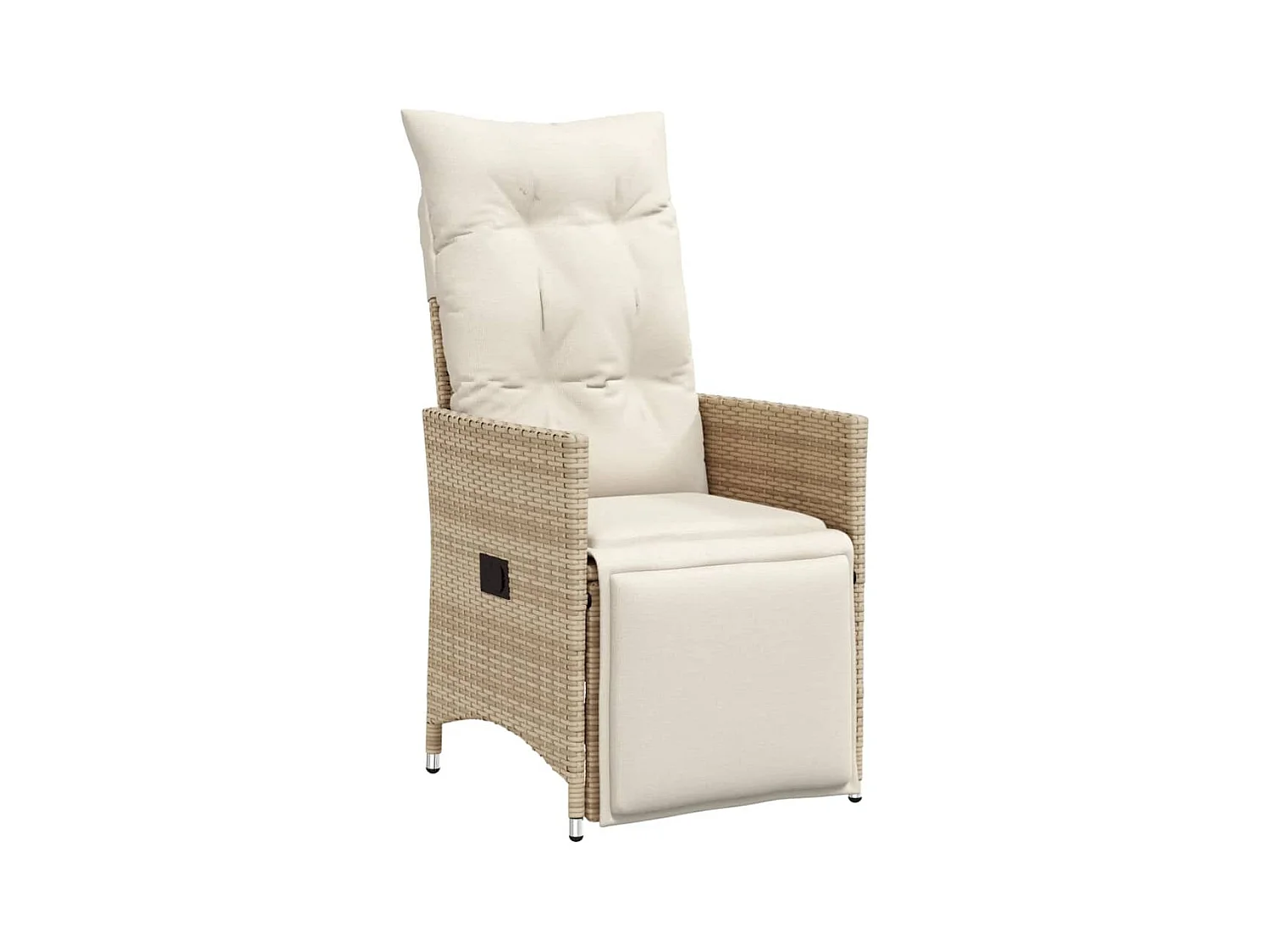 Colonial Pine Hills  Set comedor de jardín 9 pzas con cojines ratán sintético beige