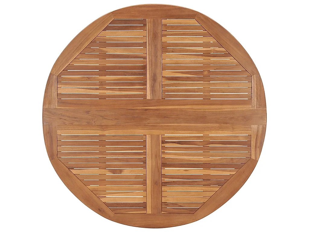 Ydira  Ensemble à dîner d'extérieur pliable 5 pcs Bois solide de teck