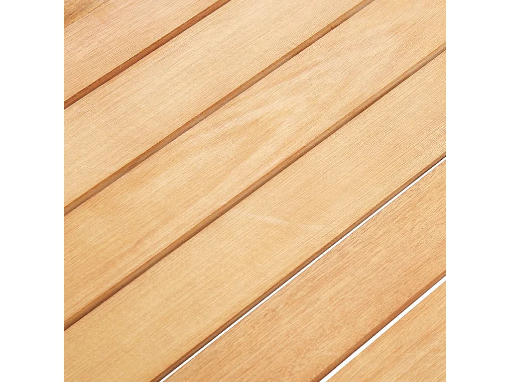 Abdelilah  Mobilier d'extérieur 7 pcs résine tressée et bois d'acacia gris