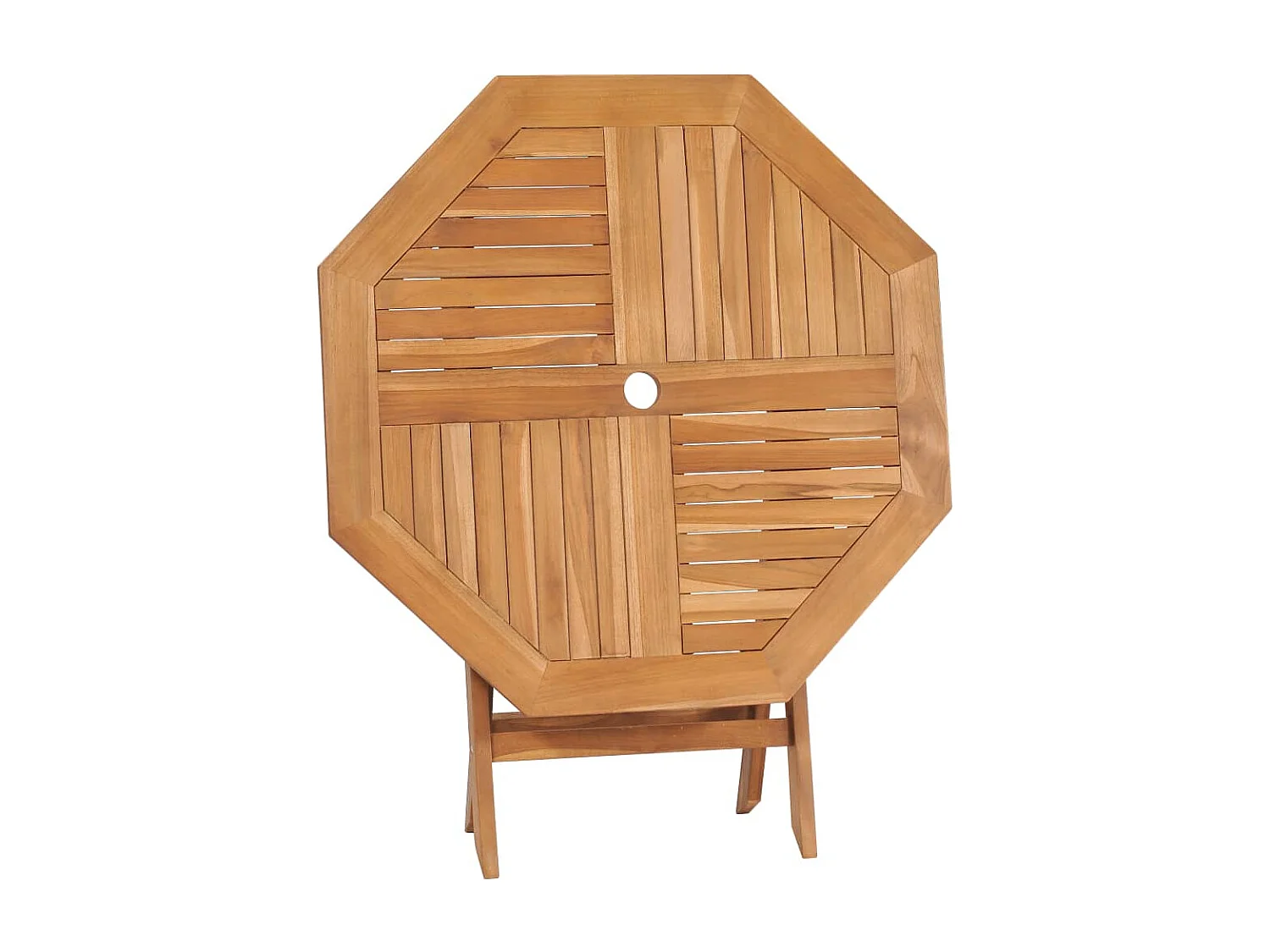 Cymir  Salon de jardin 5 pcs Bois de teck massif