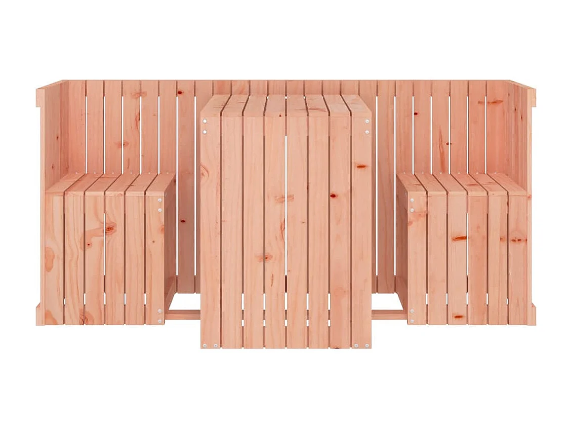 Aidan  Set de balcon 2 places bois de Douglas massif
