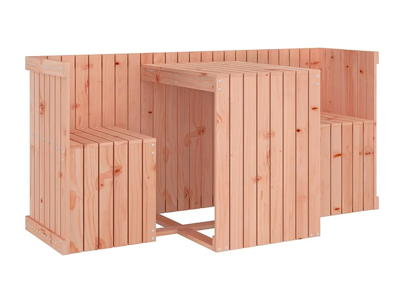 Aidan  Set de balcon 2 places bois de Douglas massif