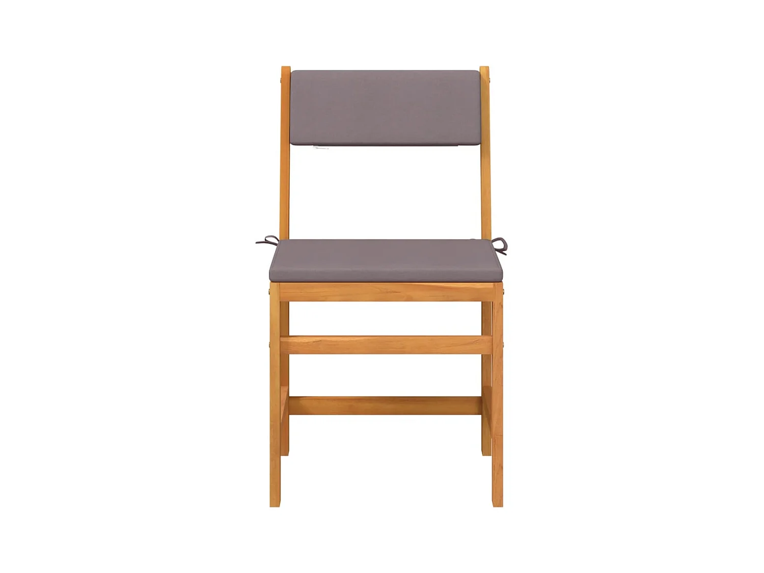 Fjalka  Ensemble de balcon avec coussins 3 pcs bois massif d'acacia