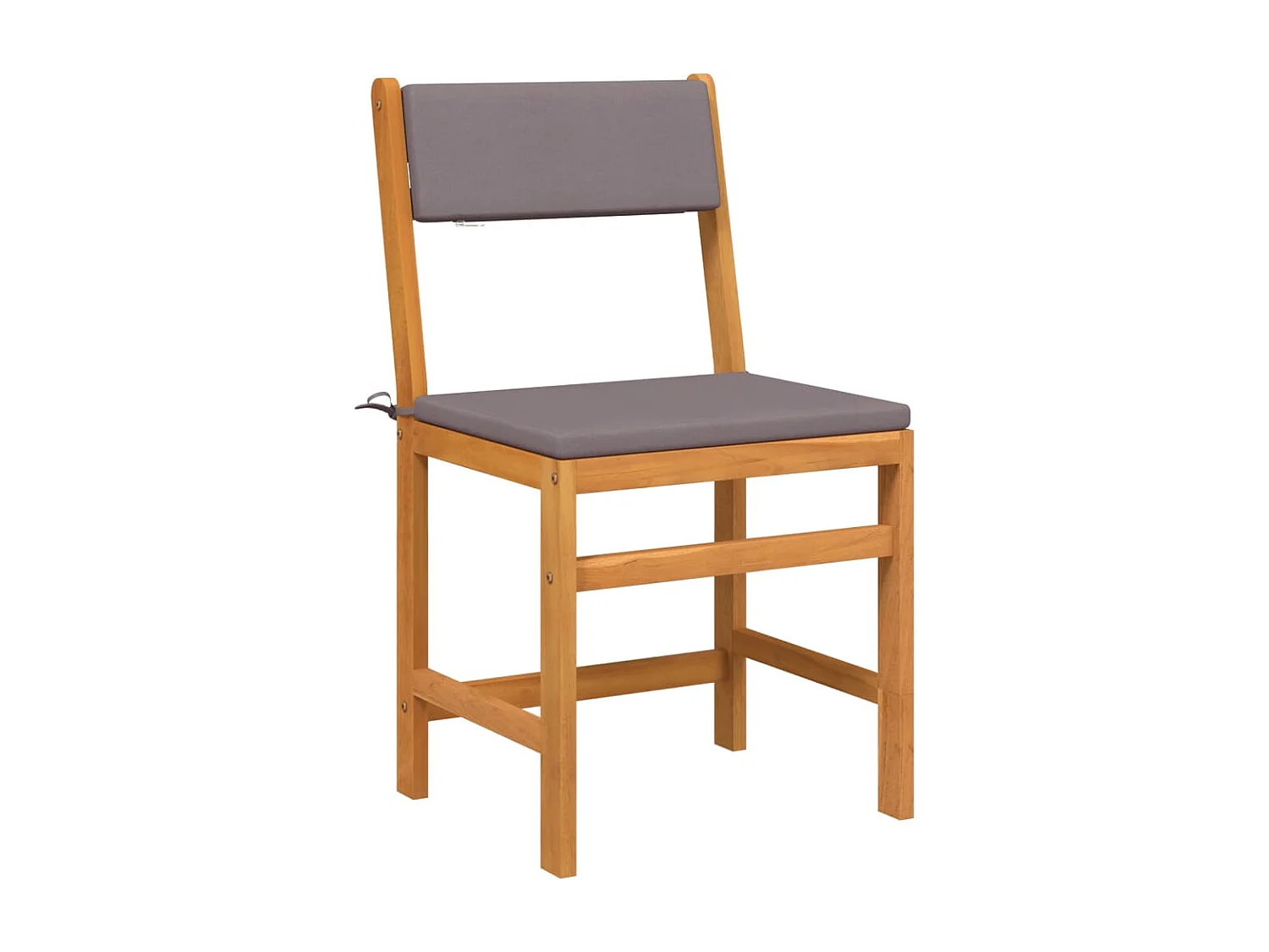 Fjalka  Ensemble de balcon avec coussins 3 pcs bois massif d'acacia