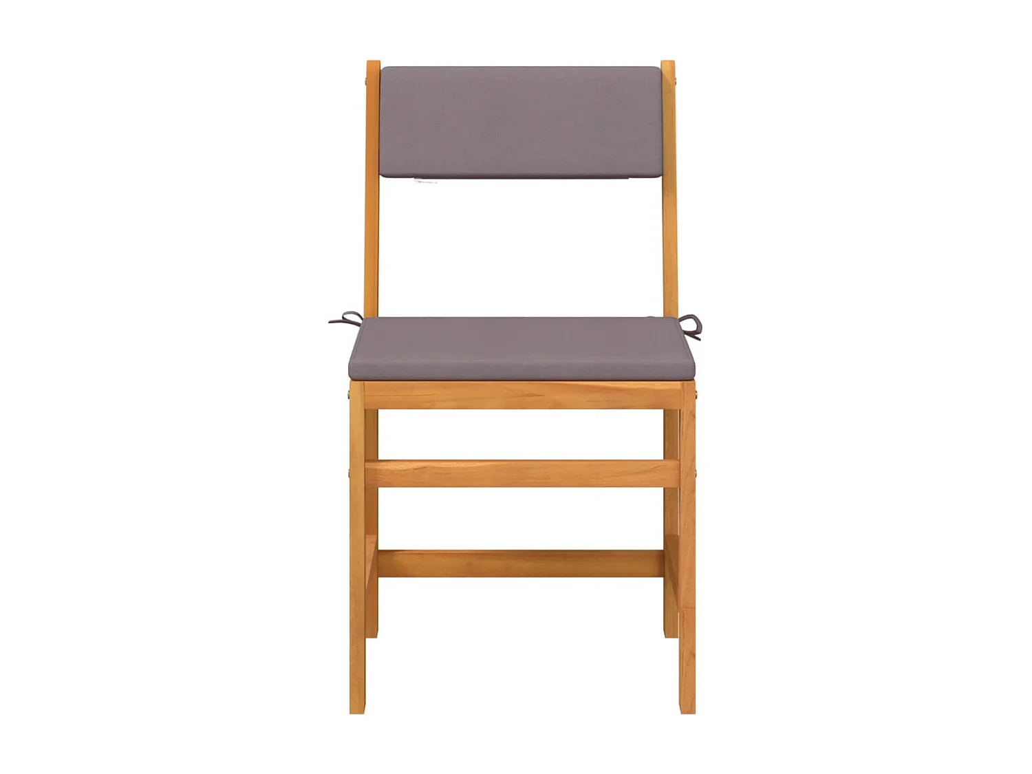 Fjalka  Ensemble de balcon avec coussins 3 pcs bois massif d'acacia