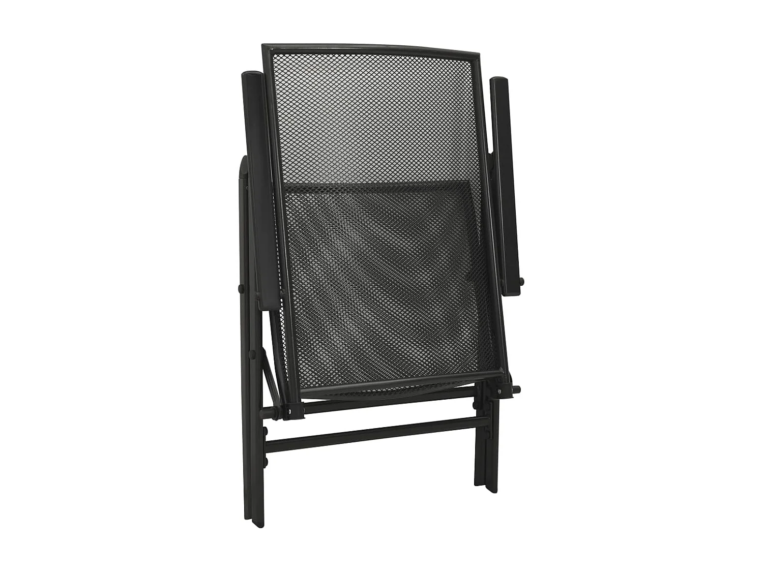 Bollène  Ensemble de chaises de jardin inclinables 7 pcs anthracite