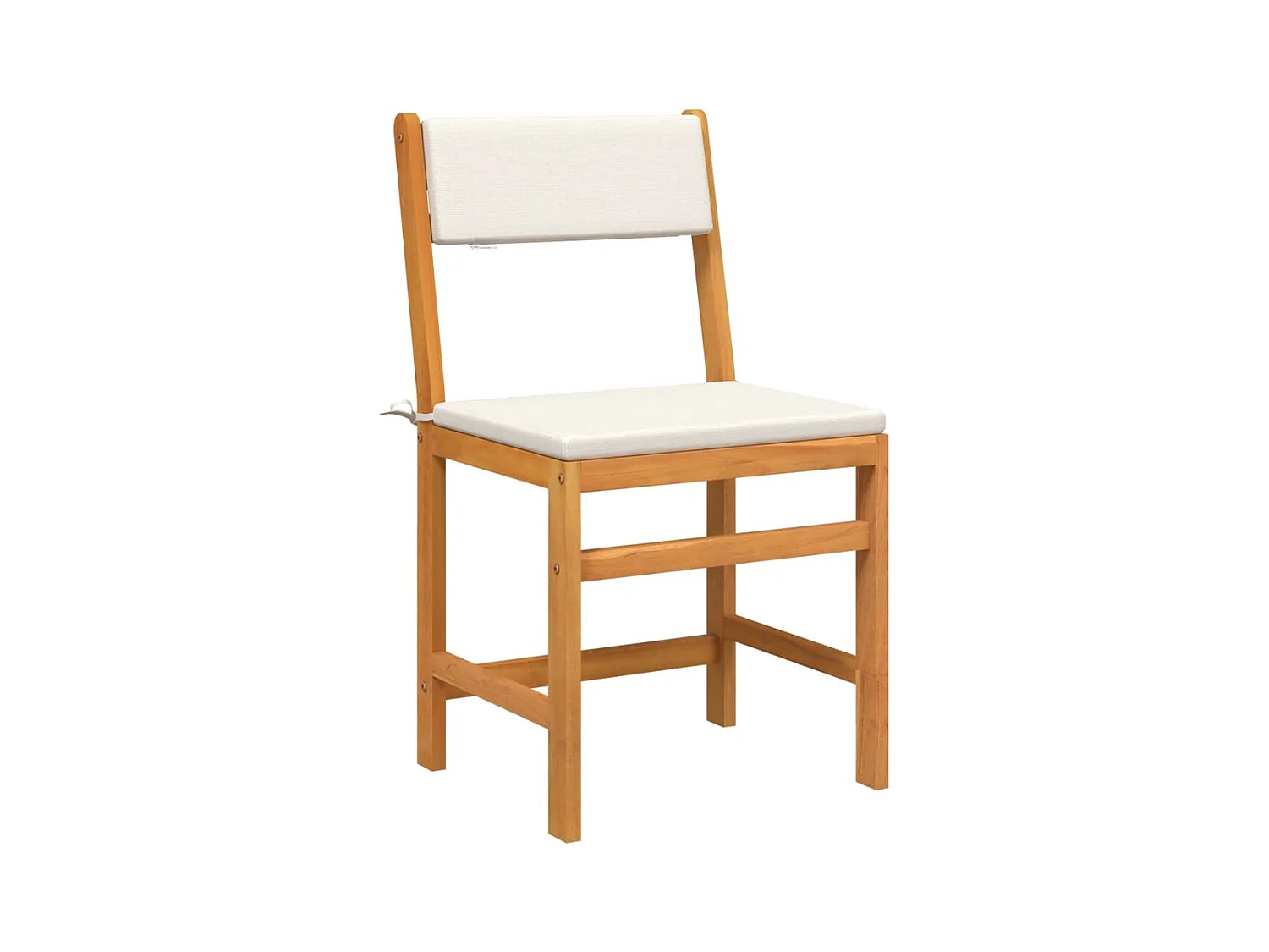 Fjalka  Ensemble de balcon avec coussins 3 pcs bois massif d'acacia