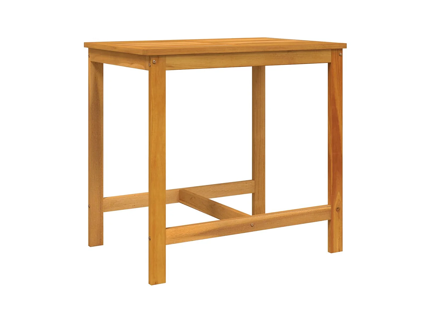 Fjalka  Ensemble de balcon avec coussins 3 pcs bois massif d'acacia