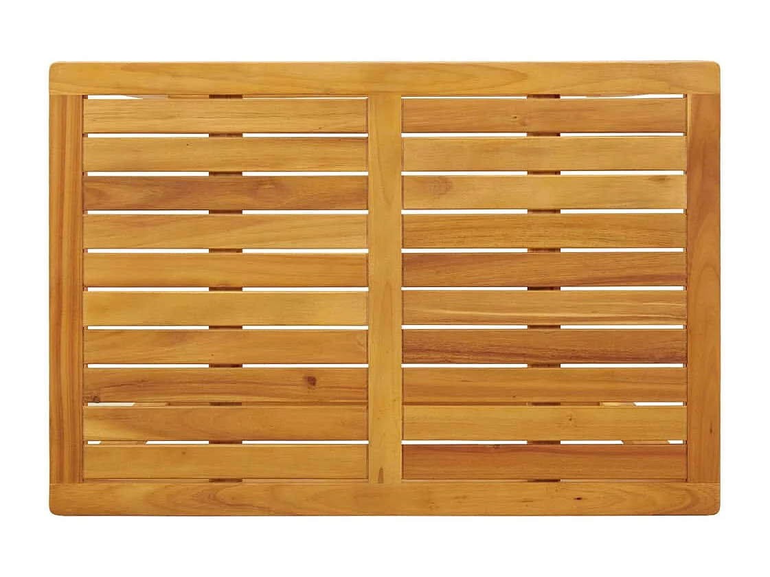 Fjalka  Ensemble de balcon avec coussins 3 pcs bois massif d'acacia