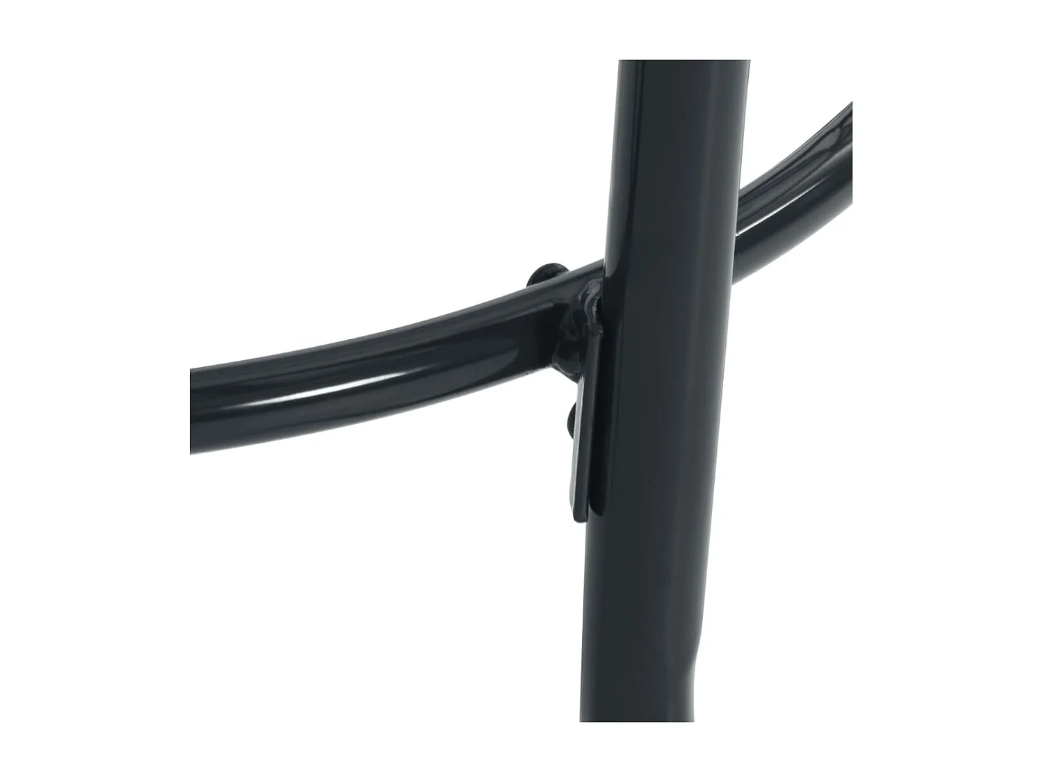 Bollène  Ensemble de chaises de jardin inclinables 3 pcs anthracite