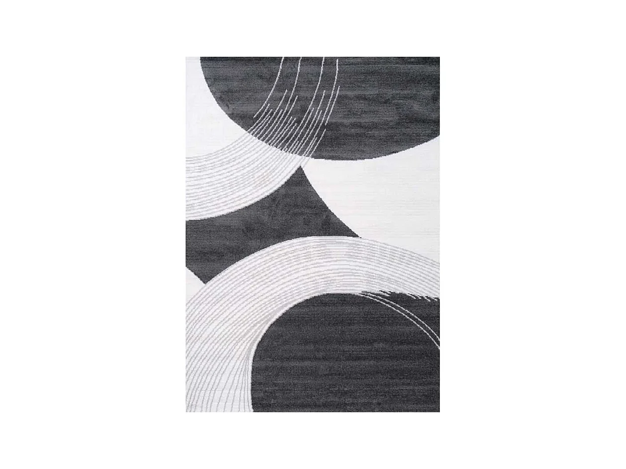 Tapis motif NANCY 98 Gris anthracite 200*290