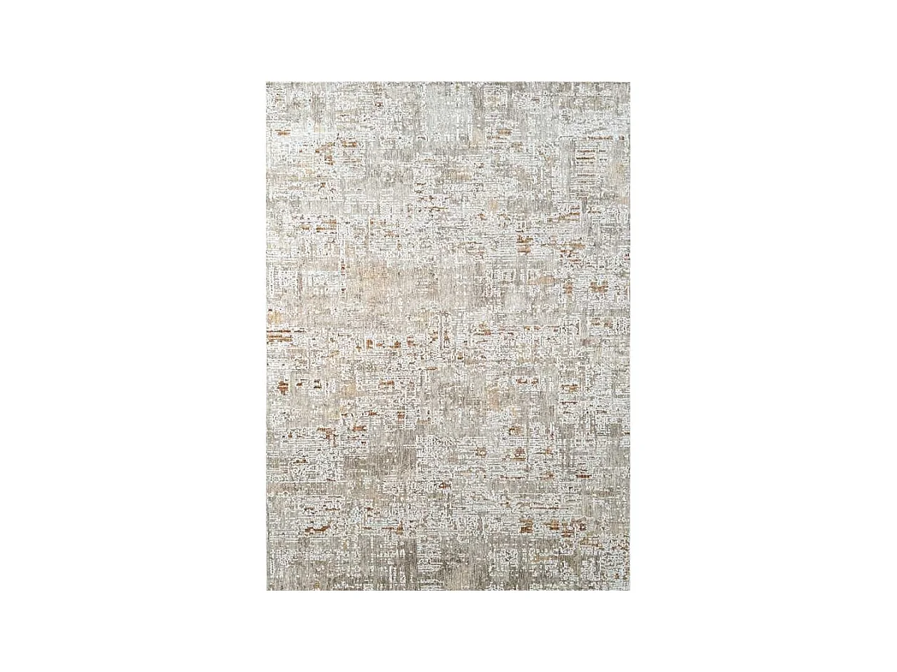 Tapis abstrait moderne NANTES 22 Terracotta 80*150