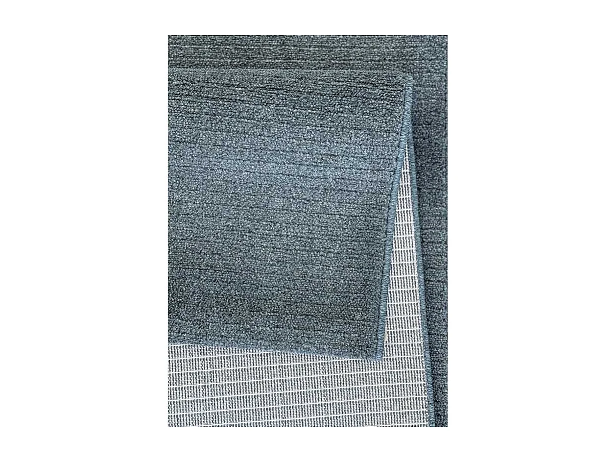Tapis uni NANCY 29 Bleu canard 160*230