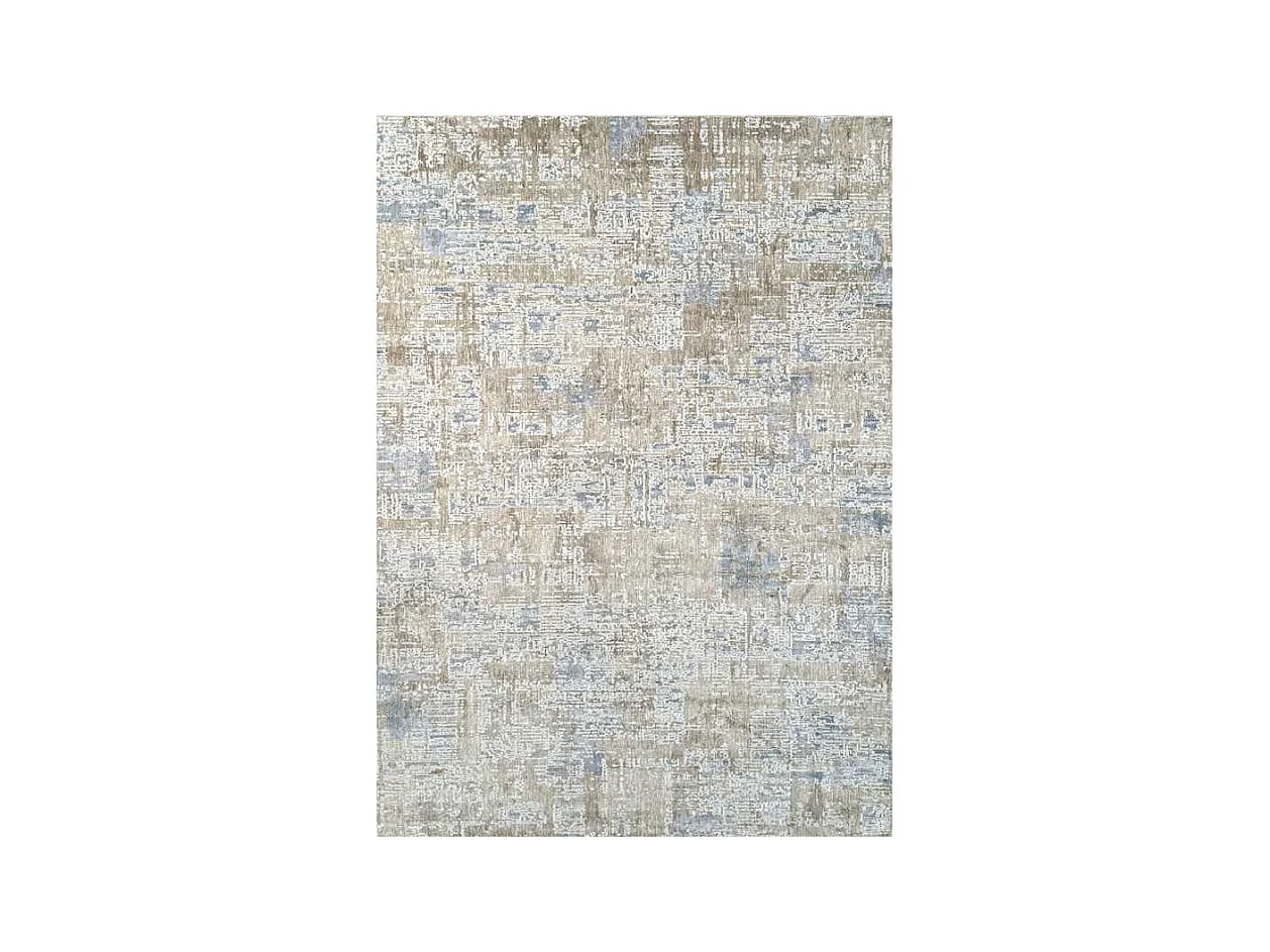 Tapis abstrait moderne NANTES 22 Bleu 120*170