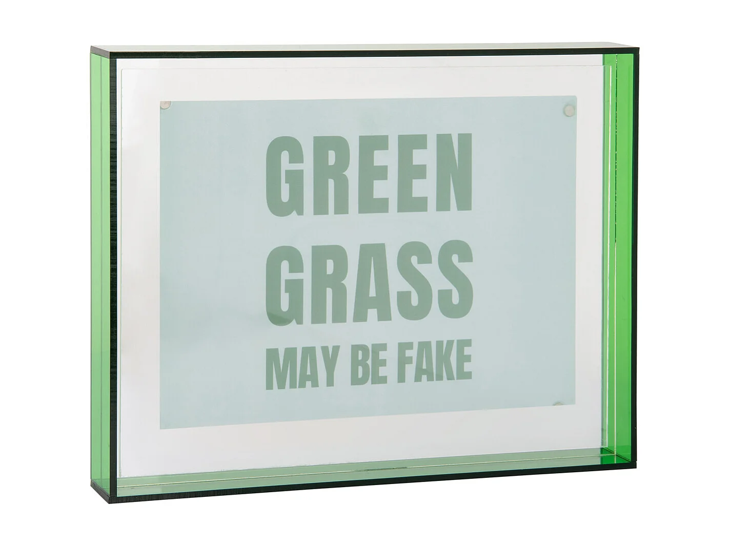 Fotolijst Gayo  - 17x17x22 cm - Groen