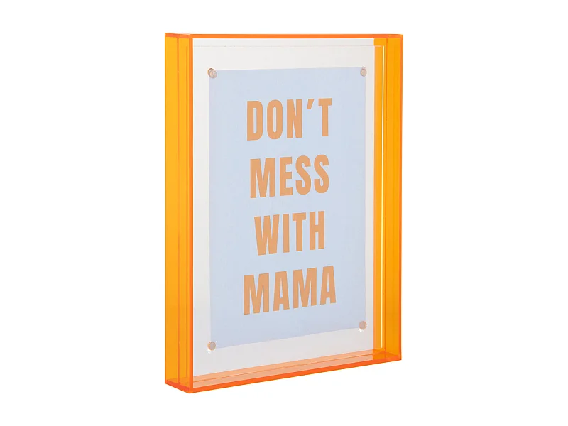 Fotolijst Gayo  - 17x17x22 cm - Oranje