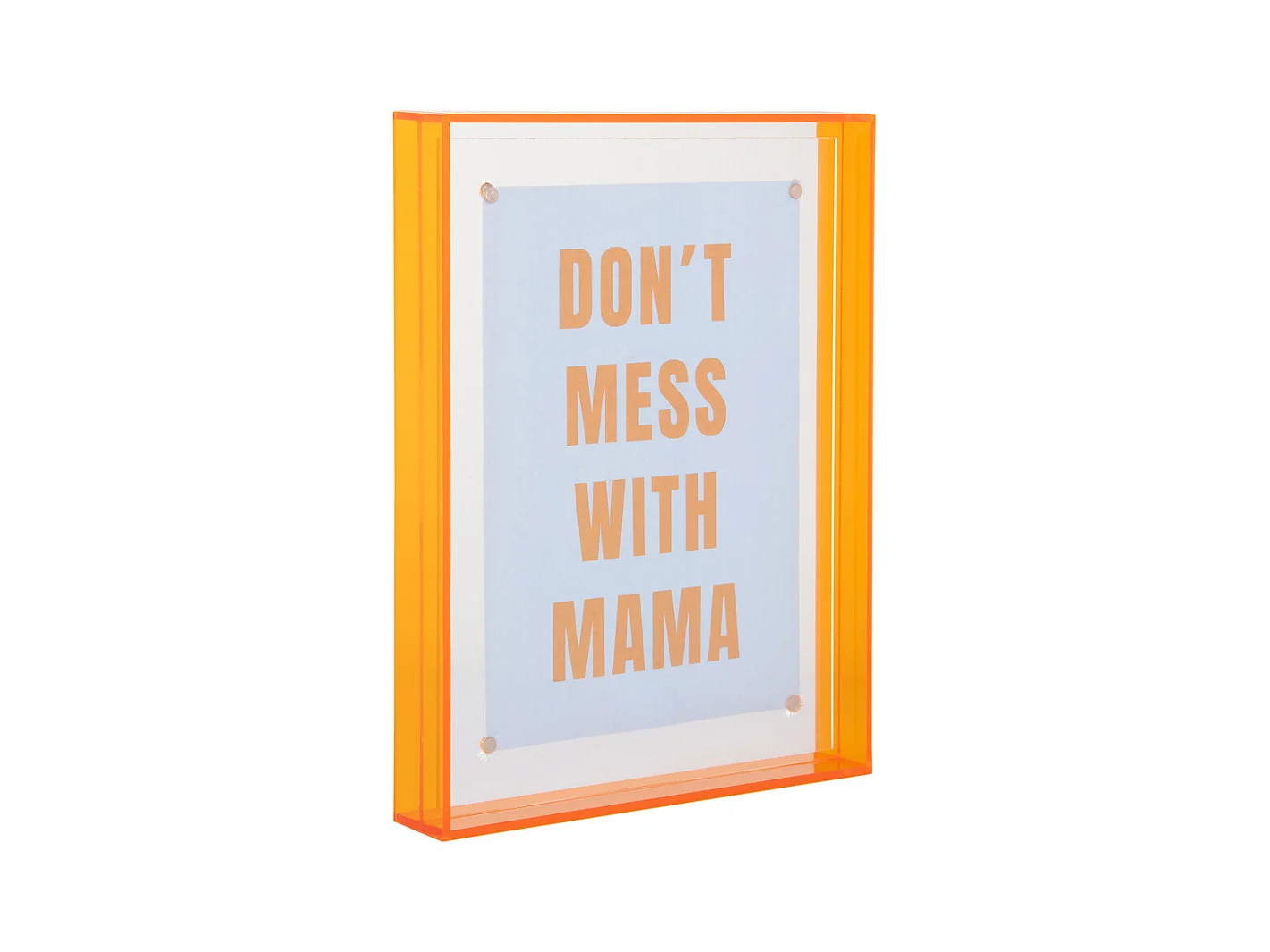 Fotolijst Gayo  - 17x17x22 cm - Oranje