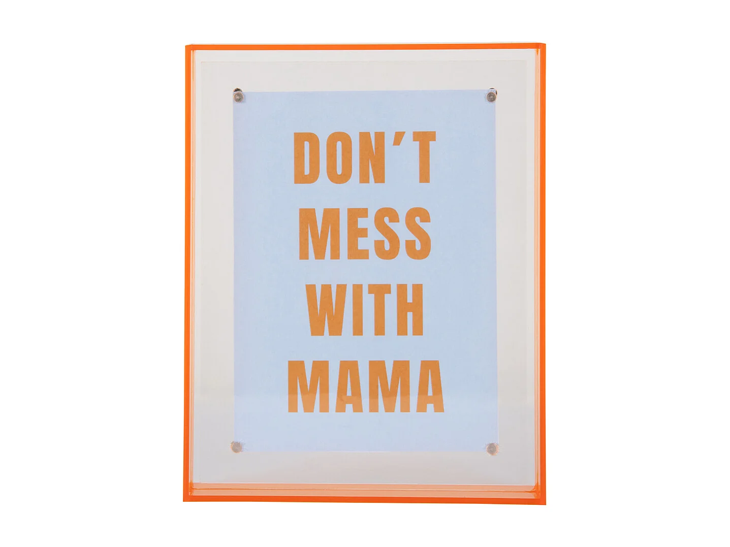 Fotolijst Gayo  - 17x17x22 cm - Oranje