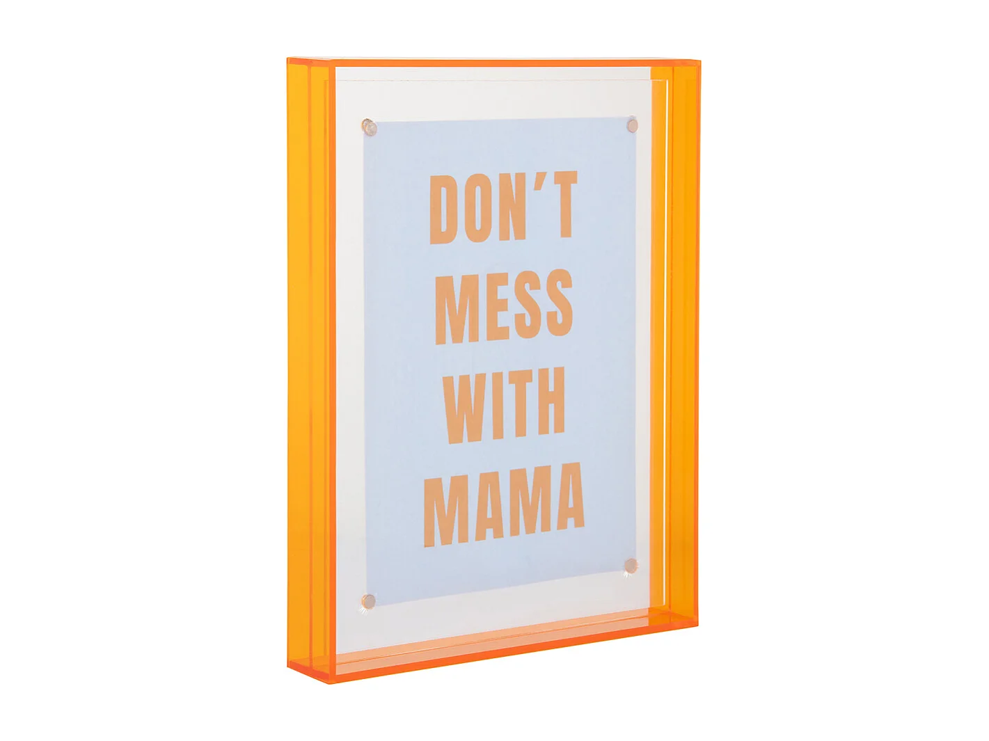 Fotolijst Gayo  - 17x17x22 cm - Oranje