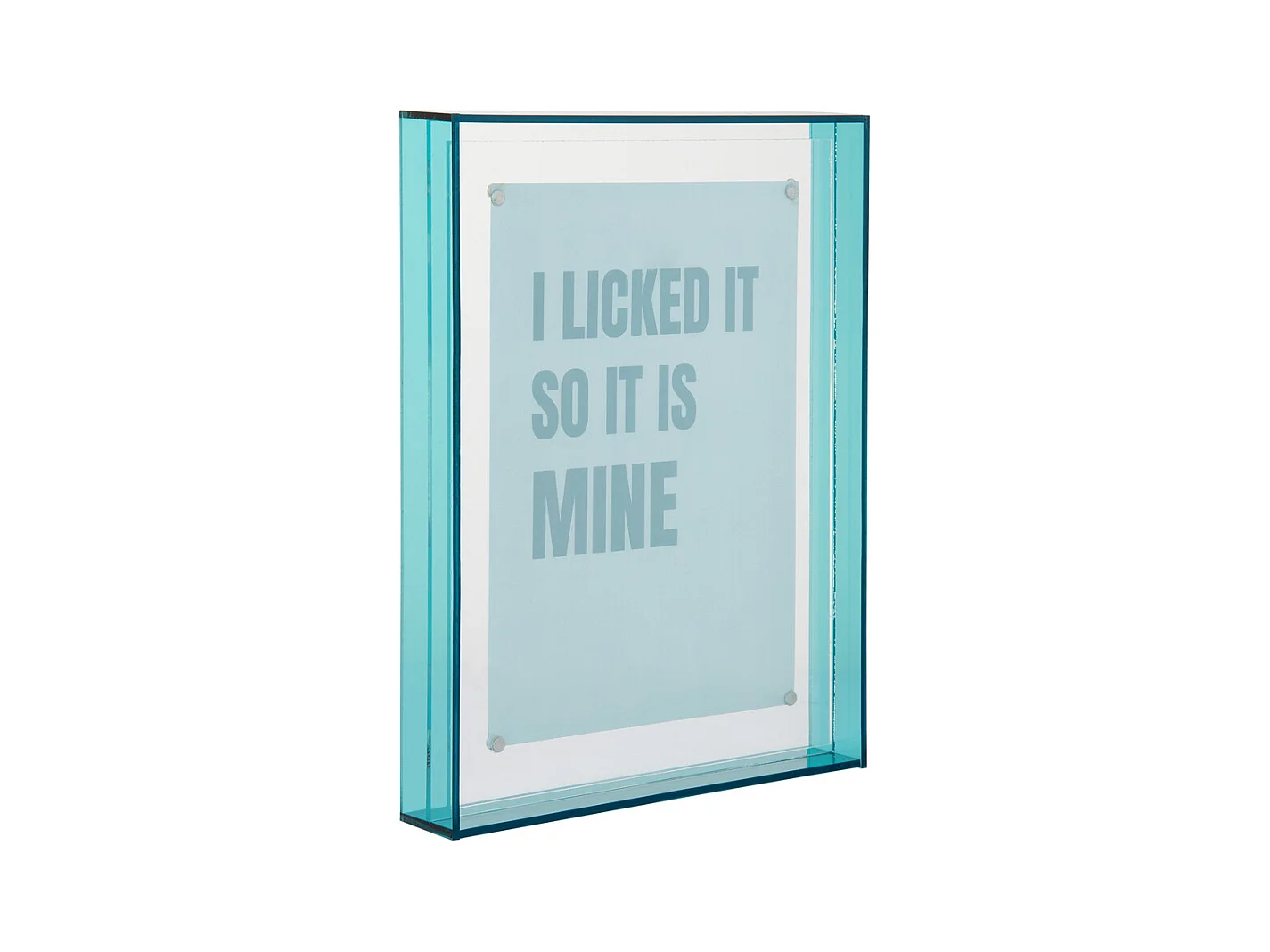 Fotolijst Gayo  - 17x17x22 cm - Blauw