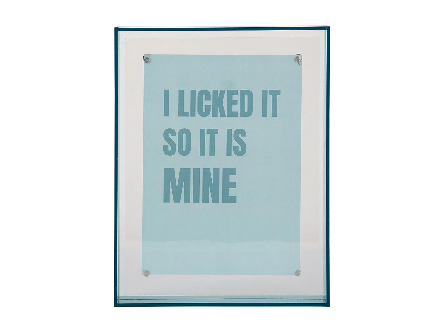 Fotolijst Gayo  - 17x17x22 cm - Blauw