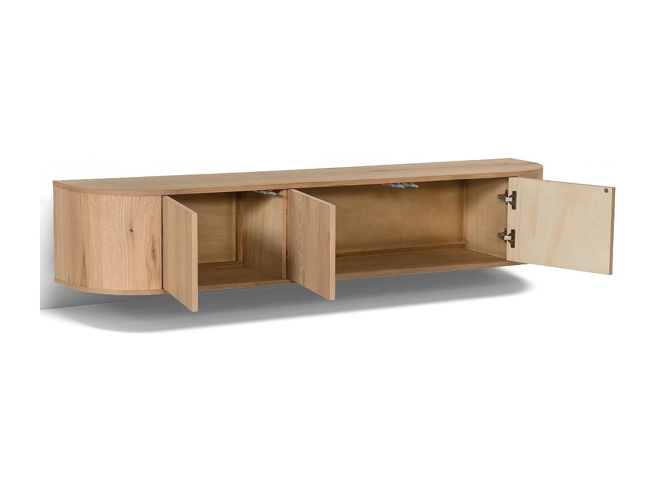 TV-Meubel Novero Zwevend - 35x180x33cm