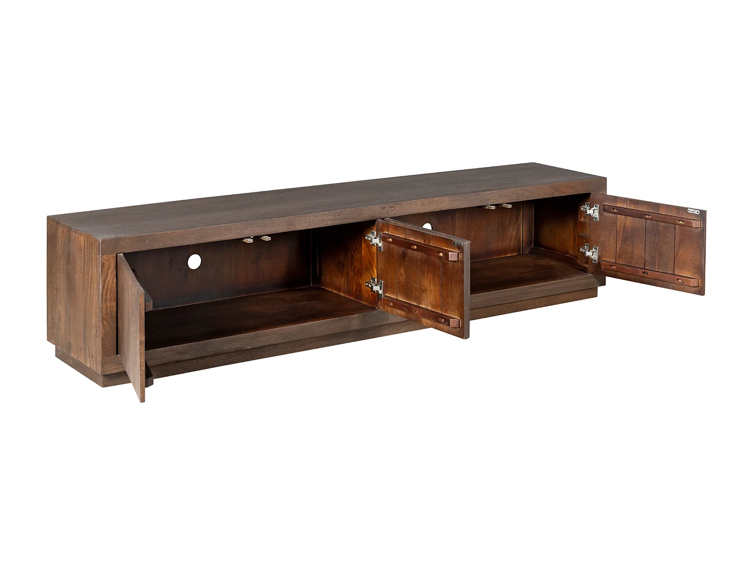 Tv meubel Brussel - 42x200x46cm - Bruin