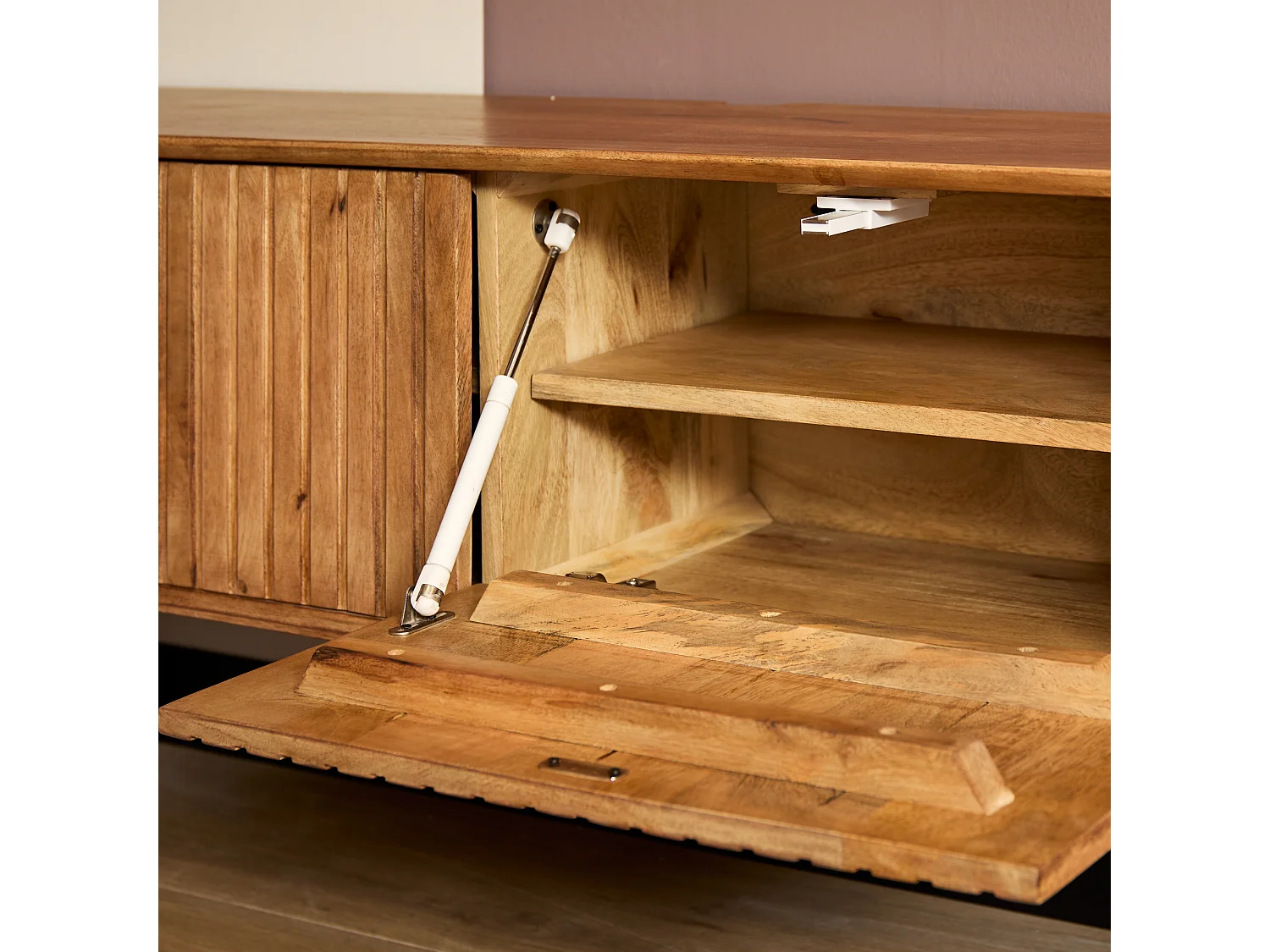 Tv meubel Madison - 35x160x30cm - Bruin