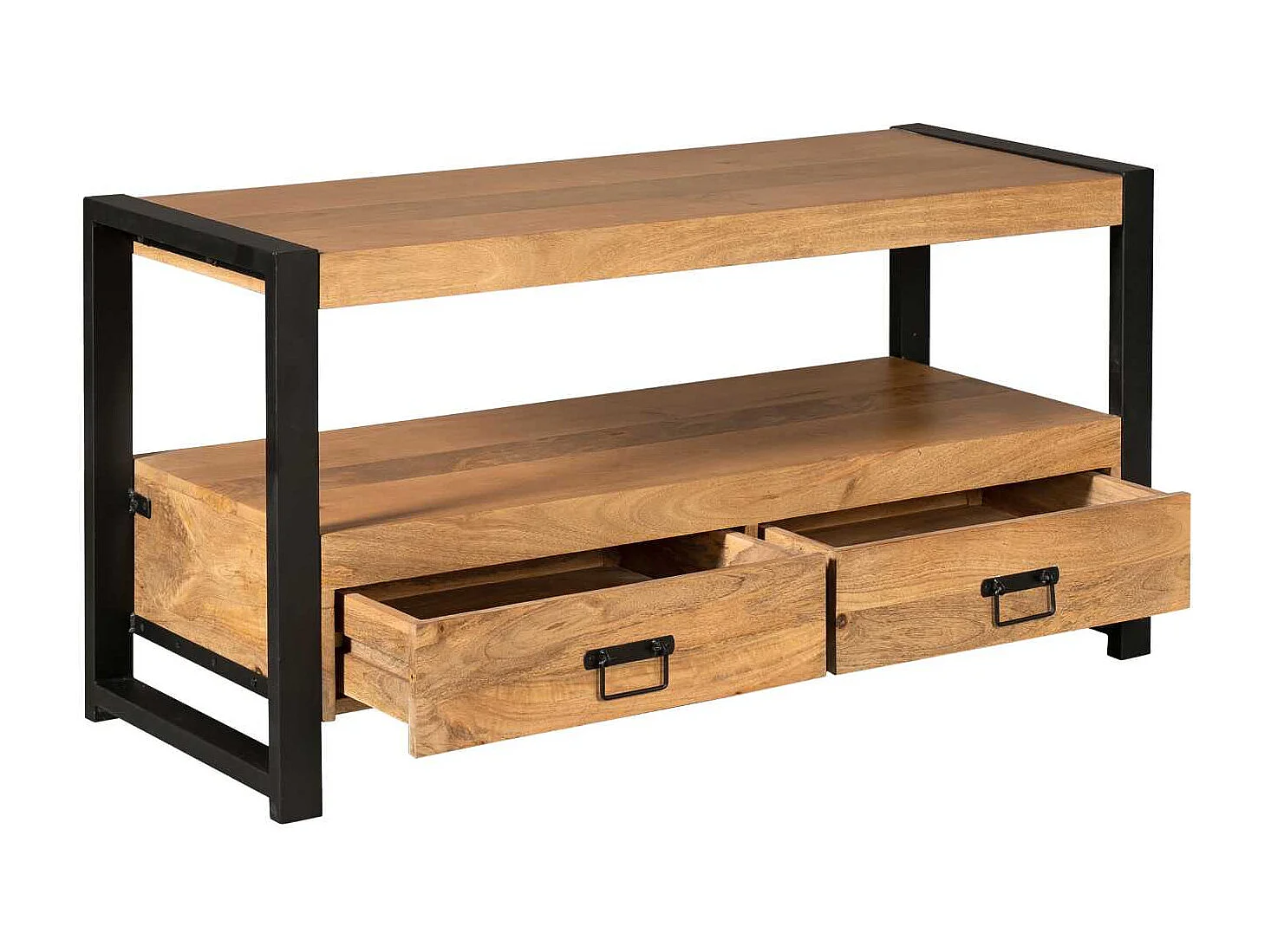 Tv meubel Boaz - 45x120x60cm - Bruin