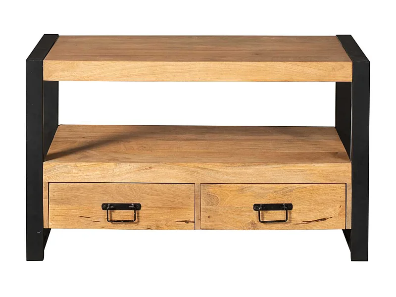 Tv meubel Boaz - 45x120x60cm - Bruin