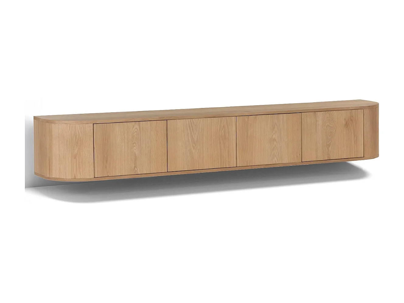 TV-Meubel Novero Zwevend - 35x220x33cm